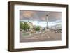 UK, London. Trafalgar Square and Nelson's Column at sunset-Rob Tilley-Framed Photographic Print