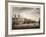 UK, London, Wharf at Westminister Bridge-Jacques-Laurent Agasse-Framed Giclee Print