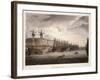 UK, London, Wharf at Westminister Bridge-Jacques-Laurent Agasse-Framed Giclee Print