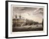 UK, London, Wharf at Westminister Bridge-Jacques-Laurent Agasse-Framed Giclee Print