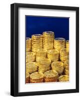 UK Money, Pound Coins-Fraser Hall-Framed Photographic Print