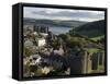 Uk, North Wales; Conwy; View of the Town and Castle with the Conwy River Behind-John Warburton-lee-Framed Stretched Canvas