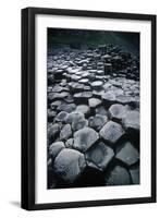 UK, Northern Ireland, County Antrim, Giant's Causeway, Prismatic Basalt Columns-null-Framed Giclee Print