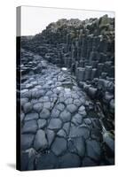 UK, Northern Ireland, County Antrim, Giant's Causeway, Prismatic Basalt Columns-null-Stretched Canvas