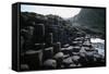 UK, Northern Ireland, County Antrim, Giant's Causeway, Prismatic Basalt Columns-null-Framed Stretched Canvas
