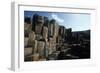 UK, Northern Ireland, County Antrim, Giant's Causeway, Prismatic Basalt Columns-null-Framed Giclee Print