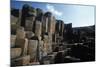 UK, Northern Ireland, County Antrim, Giant's Causeway, Prismatic Basalt Columns-null-Mounted Giclee Print