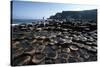 UK, Northern Ireland, County Antrim, Giant's Causeway, Prismatic Basalt Columns-null-Stretched Canvas