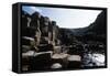 UK, Northern Ireland, County Antrim, Giant's Causeway, Prismatic Basalt Columns-null-Framed Stretched Canvas