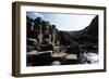 UK, Northern Ireland, County Antrim, Giant's Causeway, Prismatic Basalt Columns-null-Framed Giclee Print