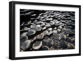 UK, Northern Ireland, County Antrim, Giant's Causeway, Prismatic Basalt Columns-null-Framed Giclee Print