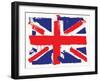 Uk Paint Flag-bioraven-Framed Art Print