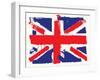 Uk Paint Flag-bioraven-Framed Art Print