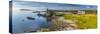 UK, Scotland, Argyll and Bute, Islay, Lagavulin Bay, Lagavulin Whisky Distillery-Alan Copson-Stretched Canvas