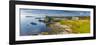 UK, Scotland, Argyll and Bute, Islay, Lagavulin Bay, Lagavulin Whisky Distillery-Alan Copson-Framed Photographic Print