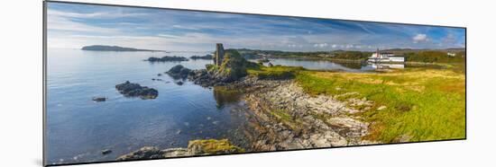 UK, Scotland, Argyll and Bute, Islay, Lagavulin Bay, Lagavulin Whisky Distillery-Alan Copson-Mounted Photographic Print