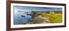 UK, Scotland, Argyll and Bute, Islay, Lagavulin Bay, Lagavulin Whisky Distillery-Alan Copson-Framed Photographic Print