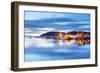 Uk, Scotland, Argyll and Bute, Oban. the Port of Oban During the Last Light of the Day.-Ken Scicluna-Framed Photographic Print