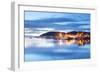 Uk, Scotland, Argyll and Bute, Oban. the Port of Oban During the Last Light of the Day.-Ken Scicluna-Framed Photographic Print