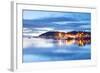 Uk, Scotland, Argyll and Bute, Oban. the Port of Oban During the Last Light of the Day.-Ken Scicluna-Framed Photographic Print