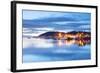 Uk, Scotland, Argyll and Bute, Oban. the Port of Oban During the Last Light of the Day.-Ken Scicluna-Framed Photographic Print