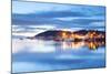 Uk, Scotland, Argyll and Bute, Oban. the Port of Oban During the Last Light of the Day.-Ken Scicluna-Mounted Photographic Print