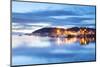 Uk, Scotland, Argyll and Bute, Oban. the Port of Oban During the Last Light of the Day.-Ken Scicluna-Mounted Photographic Print