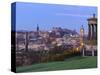 UK, Scotland, Edinburgh, Calton Hill, Stewart Monument-Alan Copson-Stretched Canvas