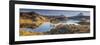 UK, Scotland, Highland, Sutherland, Lochinver, Loch Druim Suardalain, Mount Canisp (centre) and Mou-Alan Copson-Framed Photographic Print