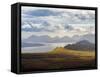 UK, Scotland, Highlands, Isle of Skye, Landscape of the island seen from The Storr.-Karol Kozlowski-Framed Stretched Canvas