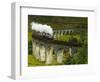 UK, Scotland, Highlands, Jacobite Steam Train crossing the Glenfinnan Viaduct.-Karol Kozlowski-Framed Photographic Print