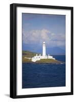 Uk, Scotland, Inner Hebrides, Isle of Mull. a Lighthouse Guards the Entrance to the Island.-Ken Scicluna-Framed Photographic Print