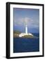 Uk, Scotland, Inner Hebrides, Isle of Mull. a Lighthouse Guards the Entrance to the Island.-Ken Scicluna-Framed Photographic Print