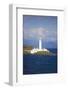 Uk, Scotland, Inner Hebrides, Isle of Mull. a Lighthouse Guards the Entrance to the Island.-Ken Scicluna-Framed Photographic Print