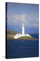 Uk, Scotland, Inner Hebrides, Isle of Mull. a Lighthouse Guards the Entrance to the Island.-Ken Scicluna-Stretched Canvas