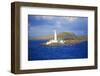 Uk, Scotland, Inner Hebrides, Isle of Mull. a Lighthouse Guards the Entrance to the Island.-Ken Scicluna-Framed Photographic Print