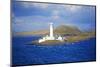 Uk, Scotland, Inner Hebrides, Isle of Mull. a Lighthouse Guards the Entrance to the Island.-Ken Scicluna-Mounted Photographic Print