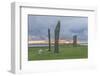 UK, Scotland, Orkney Island, Stones of Stenness, a ceremonial site dating back to the Neolithic age-Rob Tilley-Framed Photographic Print