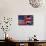 UK USA FLAG-sean gladwell-Art Print displayed on a wall