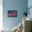 UK USA FLAG-sean gladwell-Framed Stretched Canvas displayed on a wall