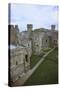 UK, Wales, Caernarfon Castle-null-Stretched Canvas