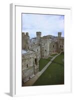 UK, Wales, Caernarfon Castle-null-Framed Giclee Print