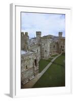 UK, Wales, Caernarfon Castle-null-Framed Giclee Print