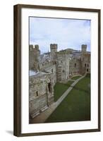 UK, Wales, Caernarfon Castle-null-Framed Giclee Print