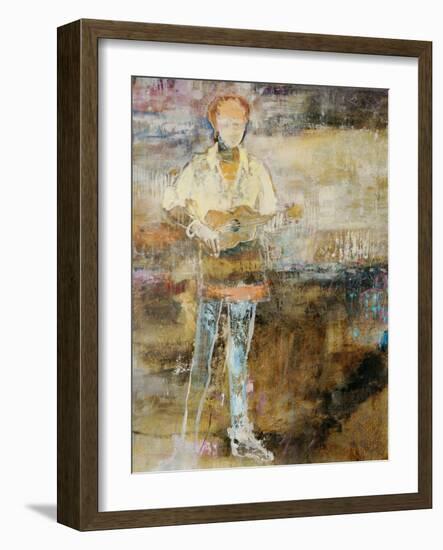 Uke Player-Jodi Maas-Framed Giclee Print