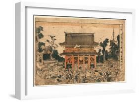 Ukie Kinryuzan Ichi No Zu-Utagawa Toyokuni-Framed Giclee Print