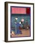 Ukiyo-E Newspaper: an Attempted Double Suicide of Kamekichi and a Working Girl Kogiku-Yoshitoshi Tsukioka-Framed Giclee Print