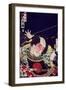 Ukiyo-E with Actor in Role of Soma-No-Masanori His Face Flushed with Anger-null-Framed Giclee Print