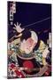 Ukiyo-E with Actor in Role of Soma-No-Masanori His Face Flushed with Anger-null-Mounted Giclee Print