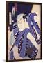 Ukiyo-E with Portrait of Actor-null-Framed Giclee Print